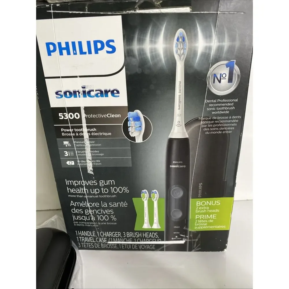 Philips Sonicare ProtectiveClean 5300 Rechargeable Electric Toothbrush- Read Me